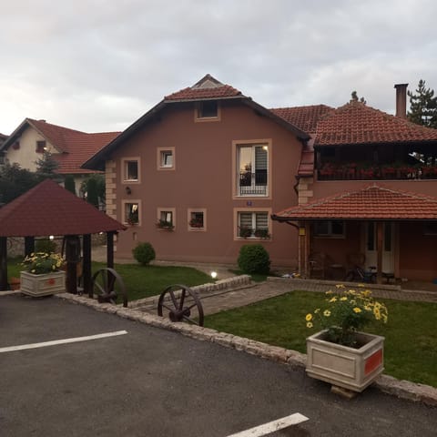 Property building, Garden view