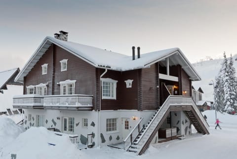 Facade/entrance, Day, Winter, Skiing