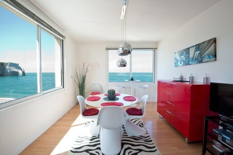 The Best View 120M2 Panoramic View Private Garage Apartment in Étretat