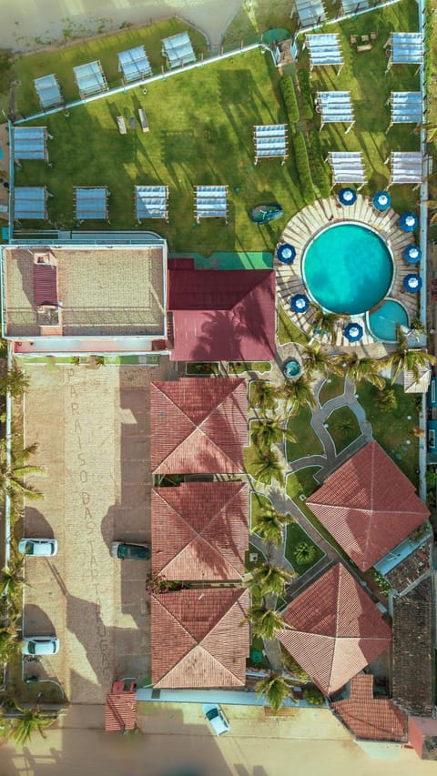 Property building, Pool view, Location