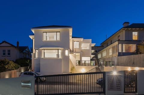 Facade/entrance, Sunset