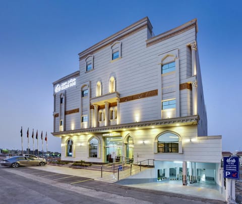 Property building, Sunset