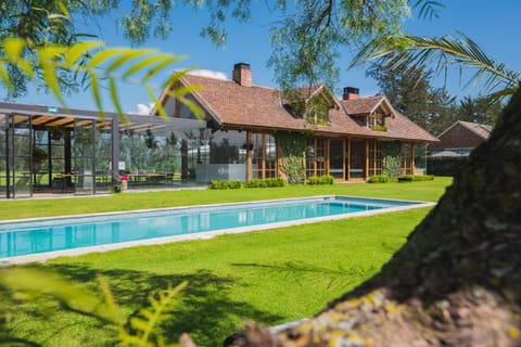 Property building, Natural landscape, Swimming pool