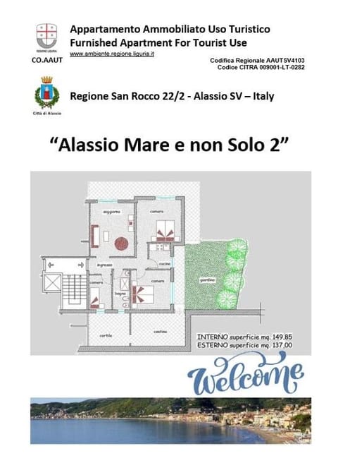Alassio Mare e Non Solo 2 Apartment in Liguria