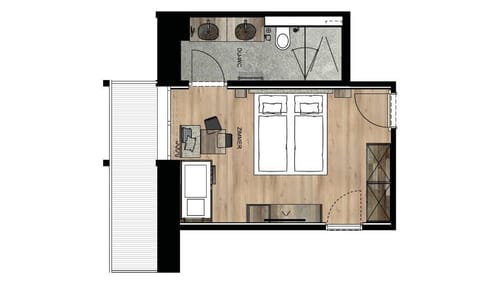 Photo of the whole room