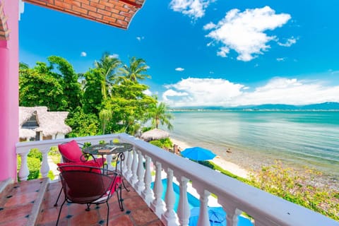 View (from property/room), Balcony/Terrace, Sea view