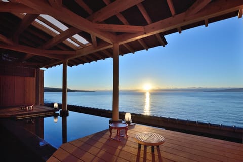Hot Spring Bath, Sea view, Open Air Bath
