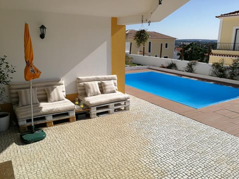 Patio, Garden, Seating area, Swimming pool, Swimming pool