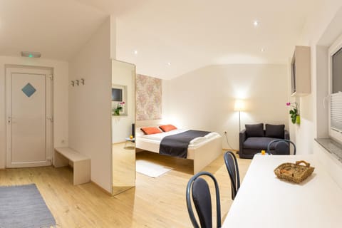 Living room, Bedroom