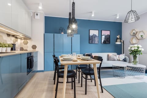 Kitchen or kitchenette, Living room, Seating area, Dining area, minibar, pet friendly, stove