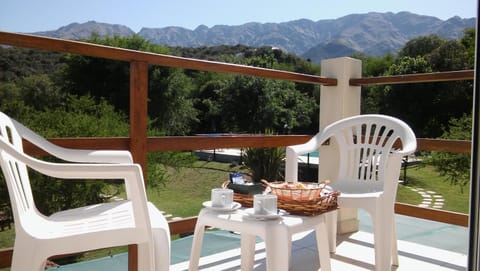 Patio, Spring, Day, Natural landscape, View (from property/room), Balcony/Terrace, On site, Mountain view