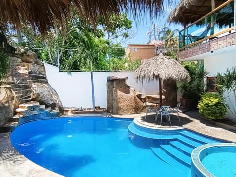 Patio, Day, Garden, Pool view, Swimming pool