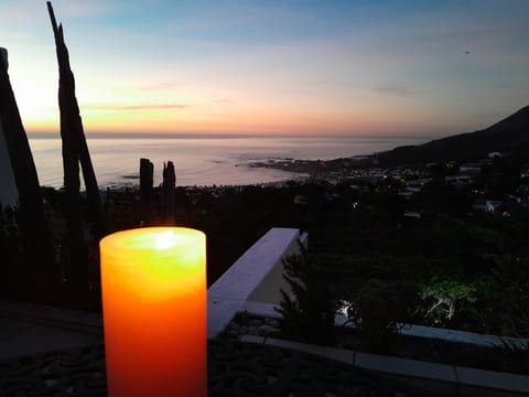 Nearby landmark, Natural landscape, Mountain view, Sea view, Sunset