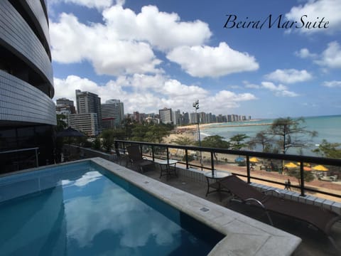 Property building, Beach, Sea view, Swimming pool