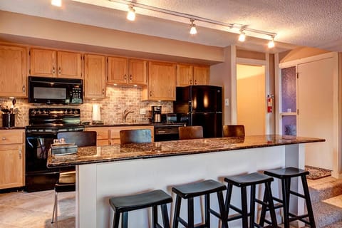 Peak 8 Village Hideaway Condo: On Shuttle Route Apartment in Breckenridge