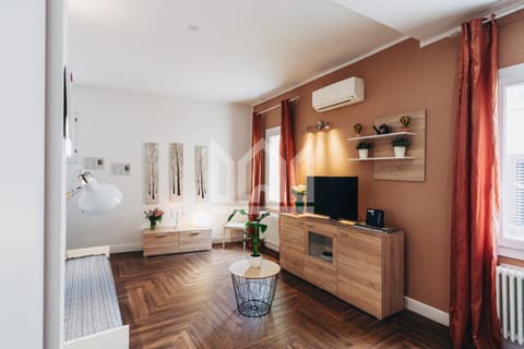 Bed, TV and multimedia, air conditioner