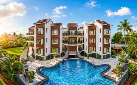 Property building, Swimming pool