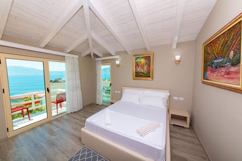 Bedroom, Sea view