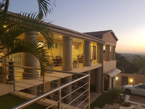 Property building, Sunset