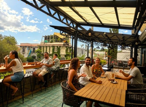 Day, People, View (from property/room), Balcony/Terrace, Food, Guests, Drinks, group of guests