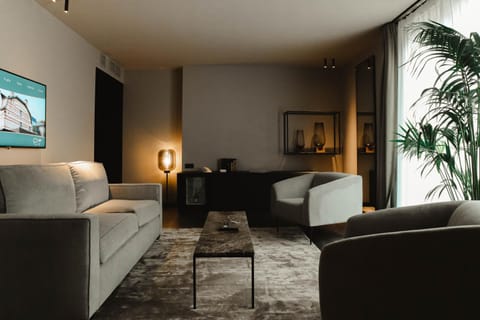 Living room, Seating area, Bedroom