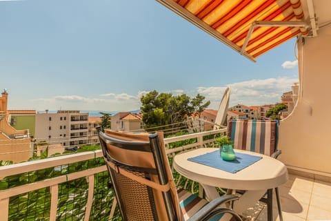 View (from property/room), Balcony/Terrace, Sea view