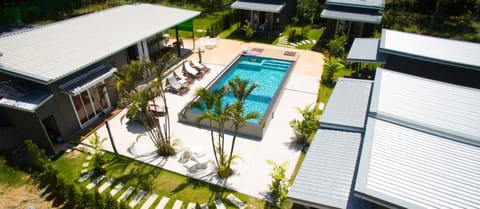 Natural landscape, Bird's eye view, Pool view
