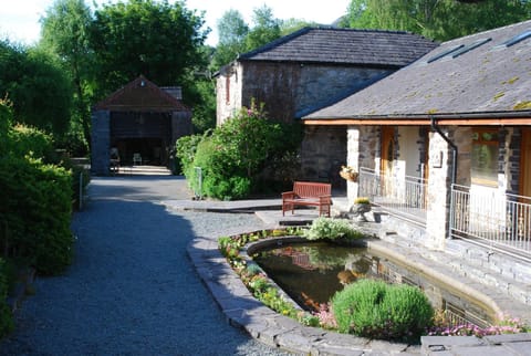 Patio, Facade/entrance, Spring, Garden, Sunrise