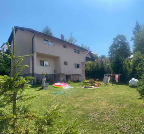 Property building, Garden view
