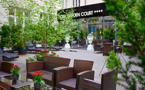 Patio, Garden, Inner courtyard view