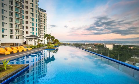 Swimming pool, Swimming pool, Sunset