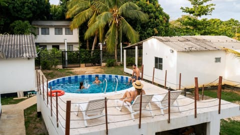 Property building, Garden, Swimming pool, sunbed