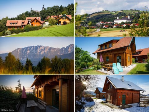 Property building, Facade/entrance, Bird's eye view, Garden, Balcony/Terrace, Mountain view