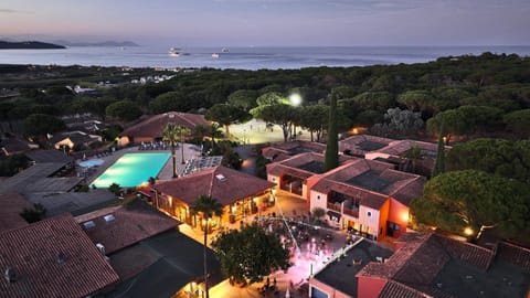 Bird's eye view, Evening entertainment, Pool view, Sea view
