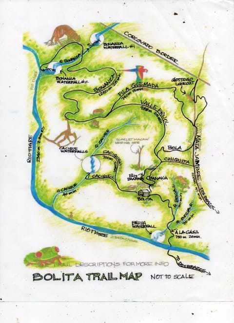 Hiking, Hiking, Area and facilities
