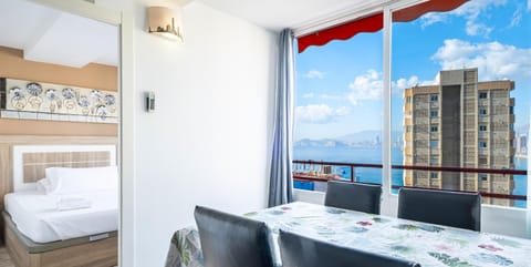 Natural landscape, View (from property/room), Living room, Dining area, Mountain view, Sea view
