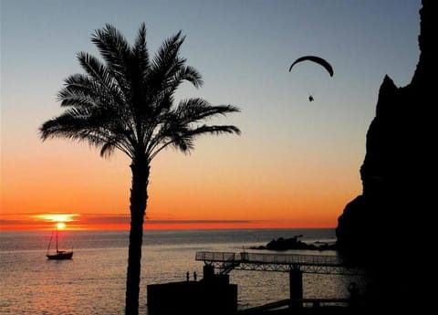 Garden view, Sea view, Sunset