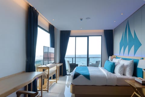 Bedroom, Sea view