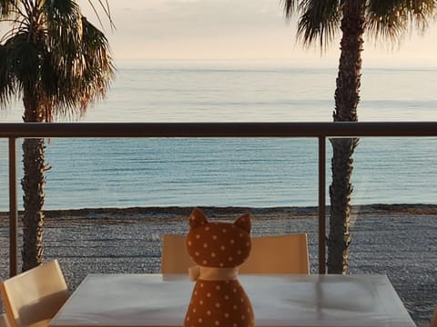 Balcony/Terrace, Living room, Dining area, Sea view