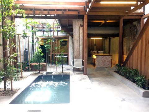 Facade/entrance, Pool view