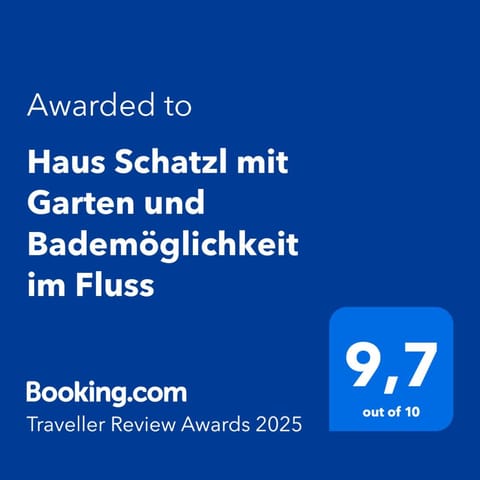 Haus Schatzl Apartments mit Gartenanteil und Bademöglichkeit im Fluss Apartment in Bad Aussee