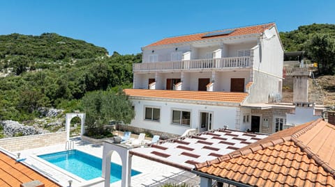 Property building, Pool view, Swimming pool