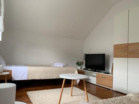 Bed, TV and multimedia, Photo of the whole room, Bedroom, wardrobe