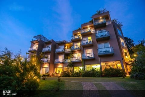 Property building, Night
