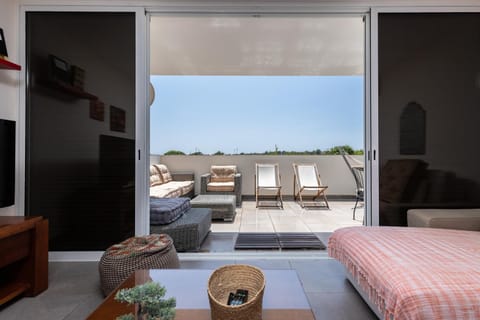 Patio, View (from property/room), Balcony/Terrace, Living room, sunbed