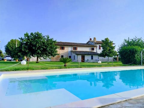 Property building, Day, Natural landscape, Garden, Garden view, Pool view, Swimming pool