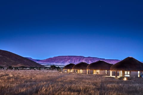 Night, Natural landscape, Mountain view