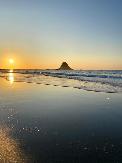 Nearby landmark, Natural landscape, Beach, Sea view, Sunset