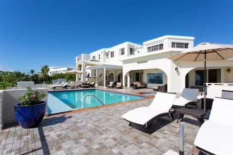 Patio, Pool view, Swimming pool, sunbed