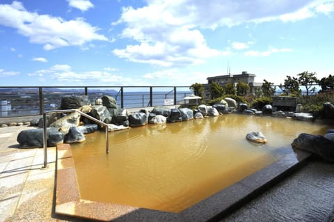 Hot Spring Bath, Open Air Bath, Public Bath